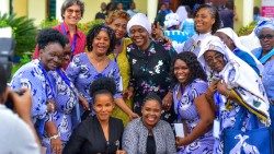 Des représentantes de l’Union mondiale des organisations féminines catholiques (Umofc)-Afrique, au cours d'une rencontre à Dar es Salaam, en Tanzania, en 2023