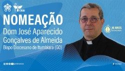 Dom José Aparecido Gonçalves de Almeida, novo bispo da Diocese de Itumbiara 