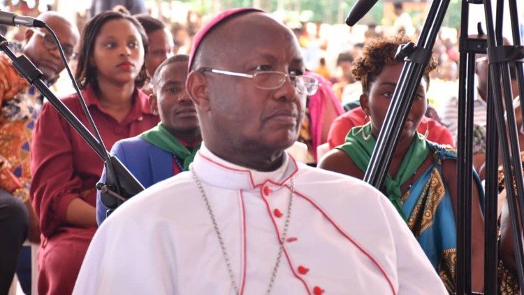 Mgr Salvator Niciterestse, évêque de Burini au Burundi.