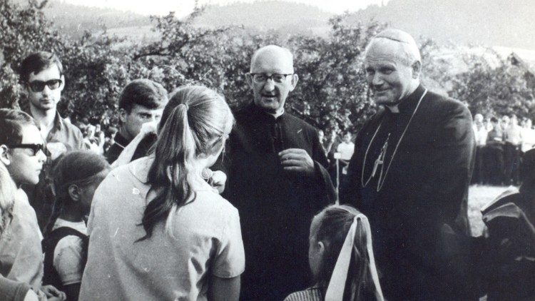 Franciszek Blachnicki atya Karol Wojtyla társaságában