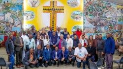 Participantes da XXVII Semana Teológica, Centro de Nazaré (Beira, Moçambique)