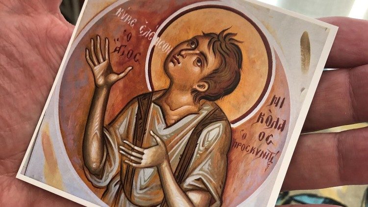 Una icona di San Nicola il Pellegrino
