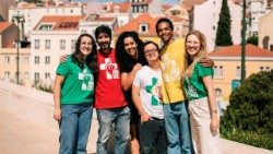 Teilnehmer des Weltjugendtags in Lissabon