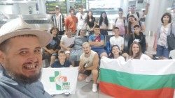 Група от Никополската епархия на път за СМД в Лисабон