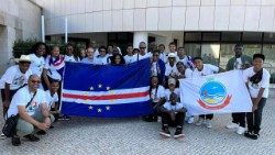 Jovens caboverdianos na JMJ Lisboa-2023