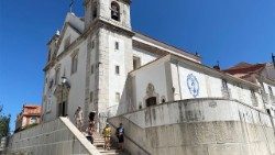 Die S. Sebastian Kirche im Zentrum von Lissabon, Ort der deutschsprachigen WJT-Katechese mit Messe diesen Freitag
