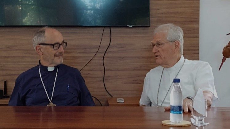 Czerny e il cardinale Steiner, arcivescovo di Manaus