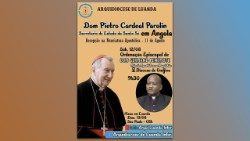 Igreja em Angola aguarda jubilosa visita do Secretário de Estado Vaticano Pietro Parolin