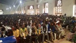 Les jeunes des diocèses de Bunia et de Mahagi-Nioka (RD Congo) au cours des Journées interdiocésaines de la Jeunesse du 8 au 11 août 2023