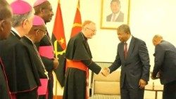 Cardinal Pietro Parolin met with Angolan President, João Lourenço.
