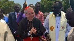 Popiežiaus valstybės sekretorius lankosi Pietų Sudane
