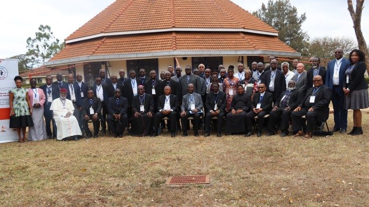 Des participants africains au Synode sur la Synodalité réunis à Nairobi (Kenya) du 15 au 18 août 2023 