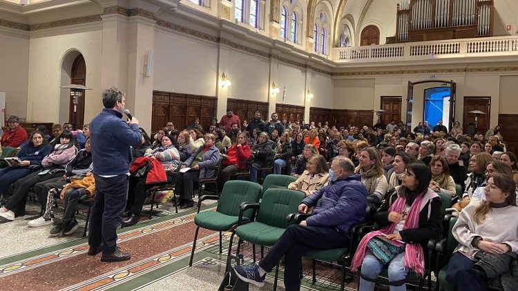 En Montevideo, Uruguay, se celebró un encuentro arquidiocesano de catequistas. (Foto: Cardenal Daniel Sturla)