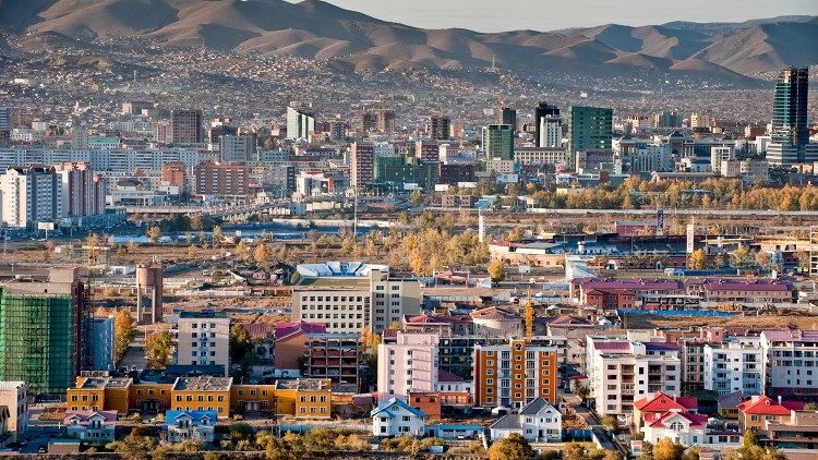 A view of Ulaanbaatar