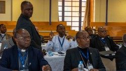 Um momento do seminário para delegados africanos ao Sínodo dos Bispos
