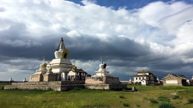 O mosteiro de Erdene Zuu Khiid
