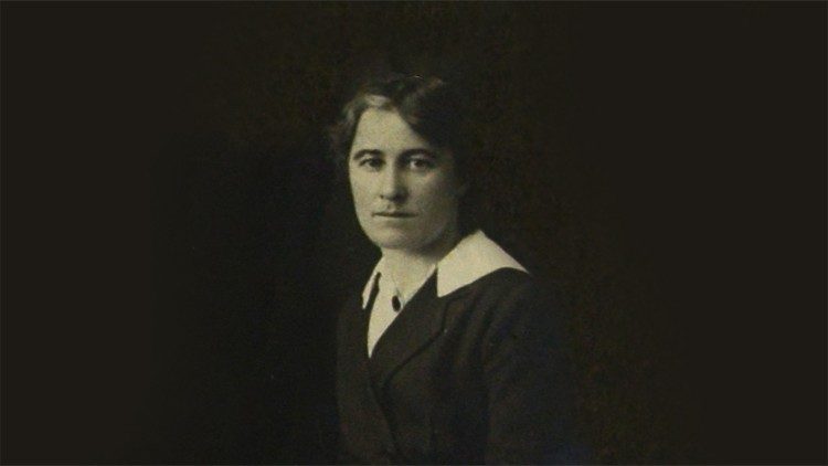La Dra. Mary Glowrey, Ballarat, Australia, 1918 (Cortesía de la Catholic Women’s League di Victoria e Wagga Wagga Inc. Todos los derechos reservados).