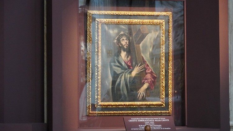 El Greco, Kristus nosi križ, 1580
