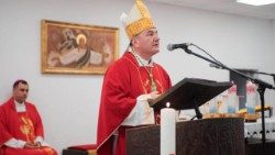 Biskup Petar Palić blagoslovio je novi bogoslužni prostor na Ivanici u župi Trebinje (Foto: KTA BiH)