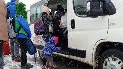 Ewakuacja ukraińskich rodzin