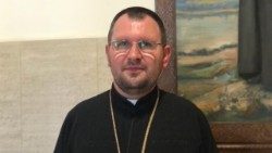 Monsignor Maksym Ryabukha, vescovo ausiliare dell'esarcato di Donetsk, Ucraina