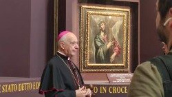 Imzot Rino Fisichella në përurimin e ekspozitës kushtuar El Greco-s
