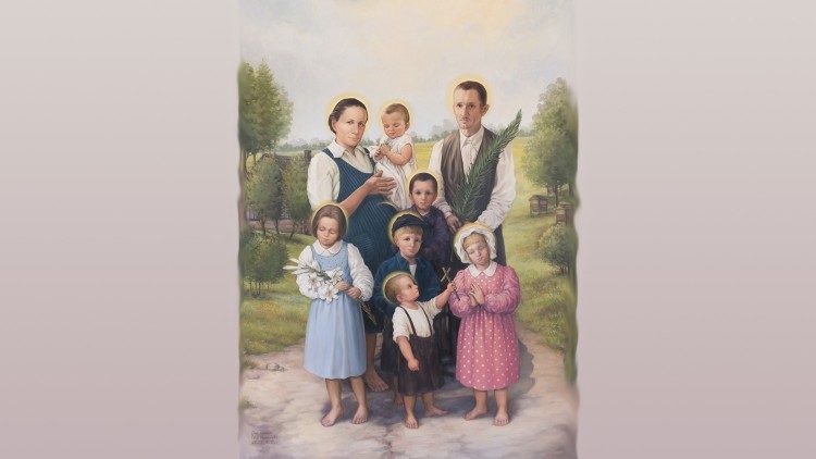 ציור של המשפחה המבורכת