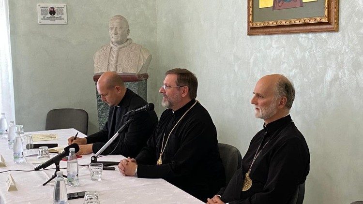 La conferenza sui lavori del Sinodo greco-cattolico ucraino con l'arcivescovo Shevchuk