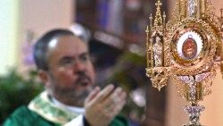 Missa na Catedral de São Carlos marca entronização das relíquias da Santa Cruz