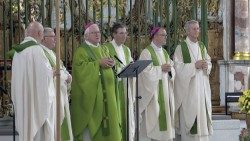 Schweizer Bischöfe beim Gottesdienst in St. Gallen