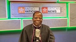 Mgr Alexis Touably Youlo, évêque d'Agboville (Côte d'Ivoire) et président de la Conférence épiscopale réunie de l’Afrique de l’Ouest (Cerao)