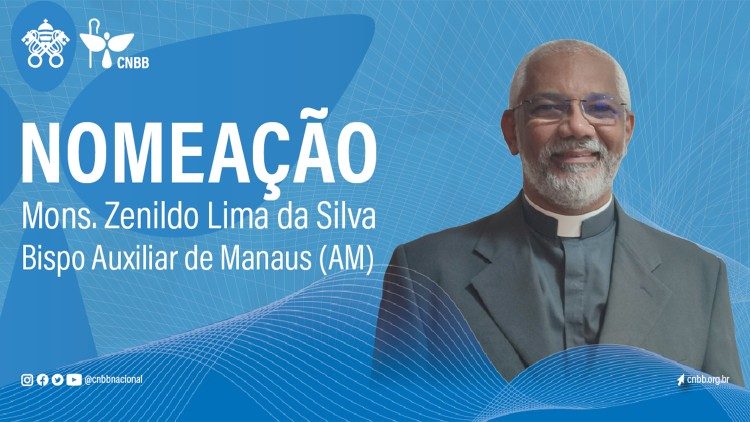 Padre Zenildo Lima da Silva, novo bispo auxiliar da arquidiocese de Manaus