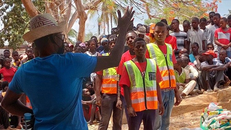 Palotinos no apoio aos deslocados internos de Namuno, em Cabo Delgado (Moçambique)