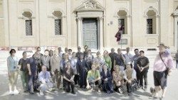 Die Teilnehmer des diesjährigen Newman Walks: Radio Vatikan war mit dabei