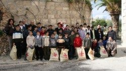 I bambini della "Casa del Fanciullo" a Betlemme