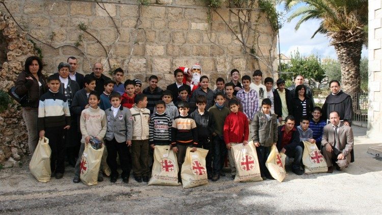 I bambini della "Casa del Fanciullo" a Betlemme