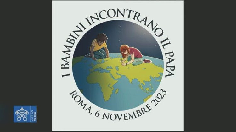 лого на срещата на децата с папата