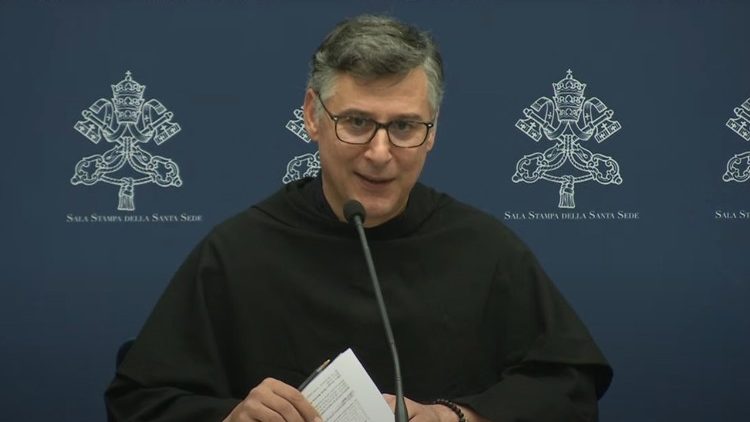 El padre Fortunato director de comunicación de la Basílica de San Pedro -  Vatican News