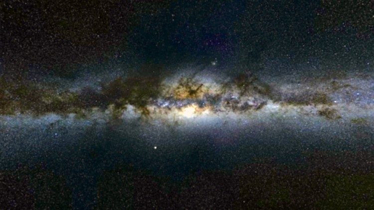 A galáxia central da Via Láctea (ESO)