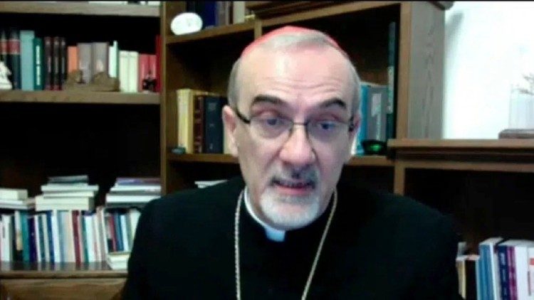 Kardinali Pierbattista Pizzaballa,Patriaki wa Yerusalemu ya Kilatini amezungumza na  vyombo vya habari Vatican