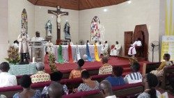 Célébration nationale de la journée mondiale des missions 2023 à Agboville,  en Côte d’Ivoire, dimanche 22 octobre