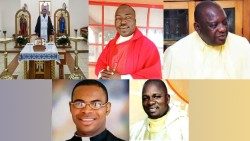 Photos de prêtres et religieux kidnappés au Nigéria