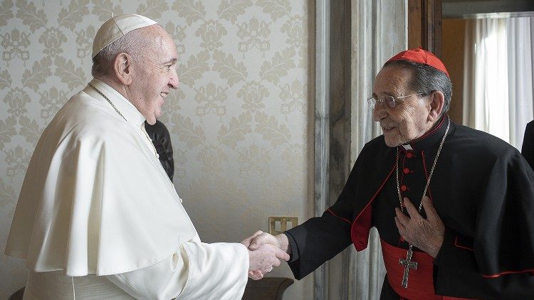 Papa Francesco riceve il cardinale Juliàn Herranz