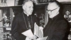 Biskup Andrej G. Grutka s Mons. Štefanom Náhalkom