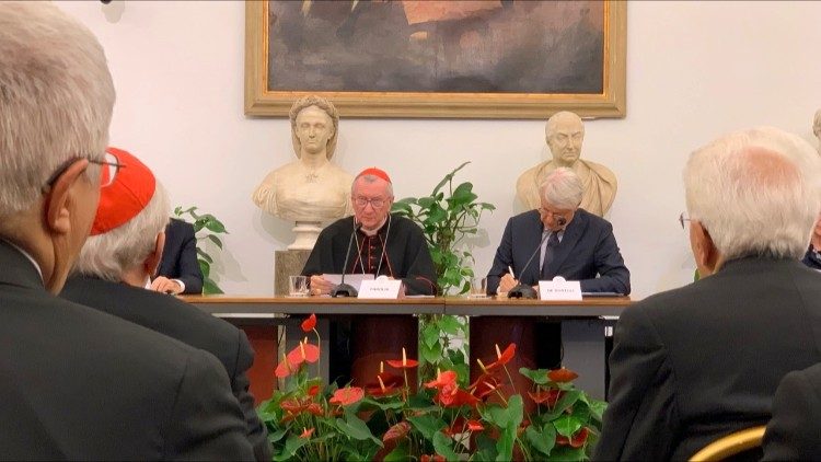 L'intervento del cardinale Pietro Parolin