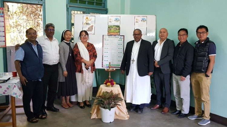 Das Synoden-Team der Diözese Kohima