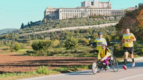 Assisi, una preghiera per la pace con la San Francesco Marathon