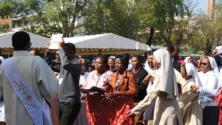 Representatives of 22 Dioceses in Madagascar during the Synod national phase on 30-31 July 2022