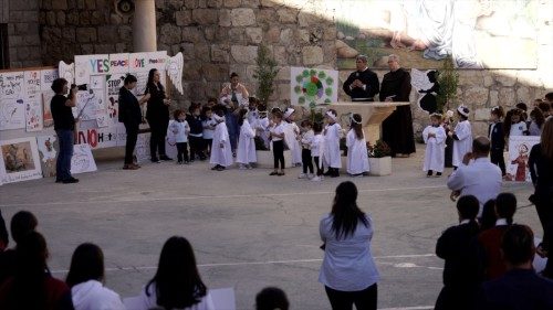Padre Faltas: i bambini, israeliani e palestinesi, vogliono vivere in pace 