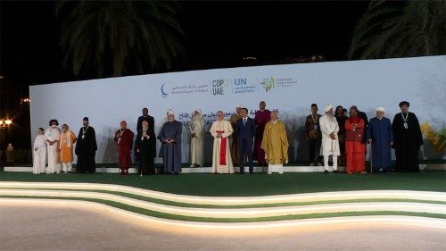 Abu Dabi Líderes religiosos piden medidas urgentes contra el cambio climático